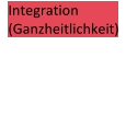 Integration   (Ganzheitlichkeit)